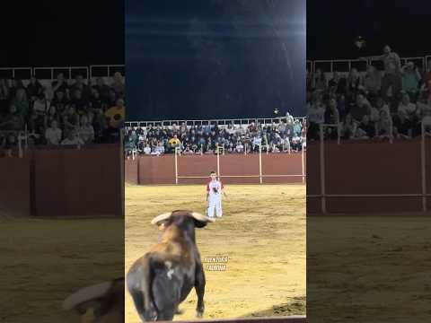 De Rodillas Pablo Ramiro Al Toro ¡De Infarto! #shorts