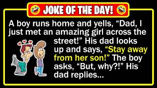 🤣 Dad kept blocking love... until mom told the truth! 😲 | Funny Dad Jokes