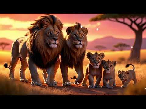 LION FINGER FAMILY SONG Nursery Rhymes & Kids Songs