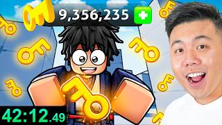 How Many KEYS Can I Get in ONE HOUR on Roblox Rivals?