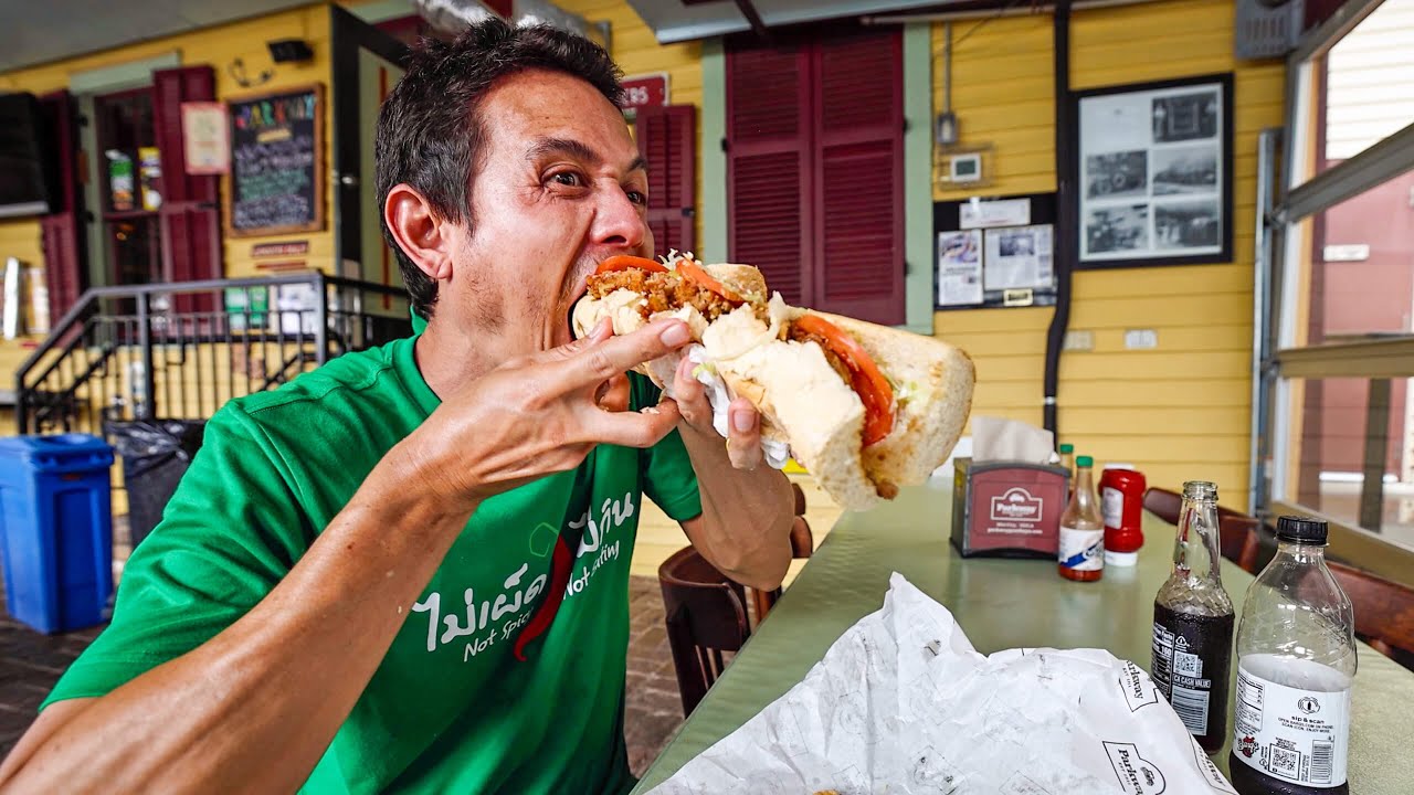 5 Huge PO BOYS in One Day! Best NEW ORLEANS Sandwiches You Have To Try!