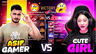 ASIF Gamer 😎 Vs Cute Girl YouTuber 👧 Best Match’ Unexpected Result 😱