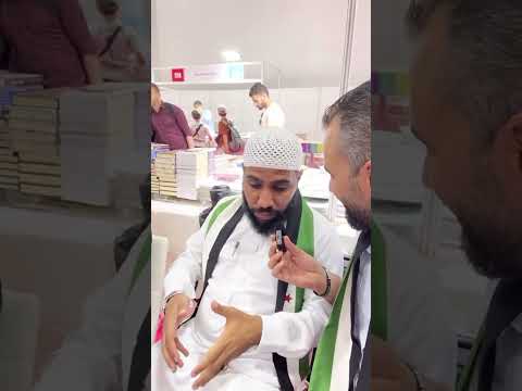 الشيخ محمود الحسنات في اللقاء