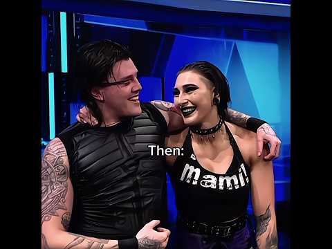 {Rhea Ripley} & Priest & Dominik Mysterio | Now vs Then #rhea #priest #dominik #wwe #shorts