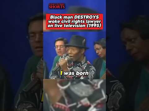 “I don’t need no firmative action” -Black man DESTROYS victimhood mentally on live television (1995)