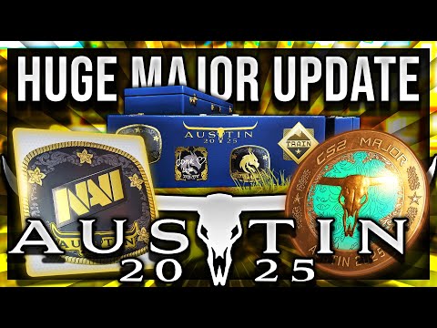 NEW CS2 MAJOR UPDATE AUSTIN 2025 (INSANE STICKERS)