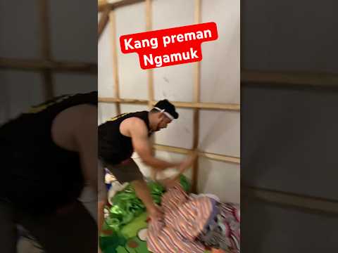 Kang preman ngamuk #comedy #funny #viralvideo #memes #lucu #shorts #horor