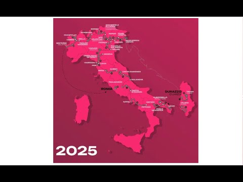 Giro d'Itália 2025 - Detalhes de todas as etapas da prova!