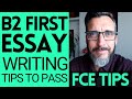 B2 First Cambridge English Exam Writing