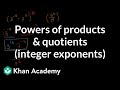 Exponent Rules and Simplification