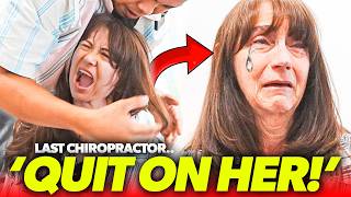 **FIRST TIME HER NECK CRACKED IN 15+ YEARS! 😱😭 | Asmr Chiropractic Headache Pain Relief | Dr Tubio