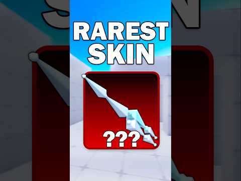 The RAREST SKIN in Rivals!? (SECRET KNIFE) #roblox