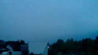 Heftiges Gewitter