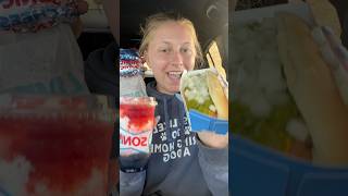 Trying EVERY item on Sonic’s NEW $2.50 menu 😍🇺🇸 #sonicdrivein #fastfood #foodie