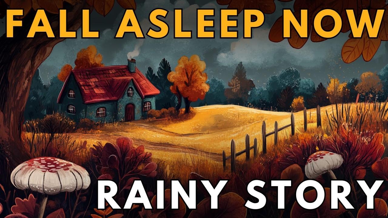 The COZIEST RAINY Autumn Story An Autumn Hike in New Zealand - Bedtime Story