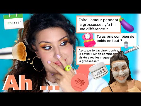 J'ai testé des tas de produits Coréens + FAQ GROSSESSE 🤰🏻