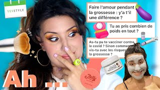 J'ai testé des tas de produits Coréens + FAQ GROSSESSE 🤰🏻
