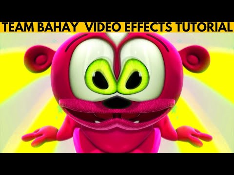 (VIDEO TUTORIAL) HUNGARIAN NUKI NUKI Gummy Bear Gummibär Song IN DIFFERENT COOL VIDEO Effects PART 1