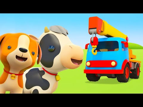 Aprendemos los Animales de granja con los Vehículos de Servicio.