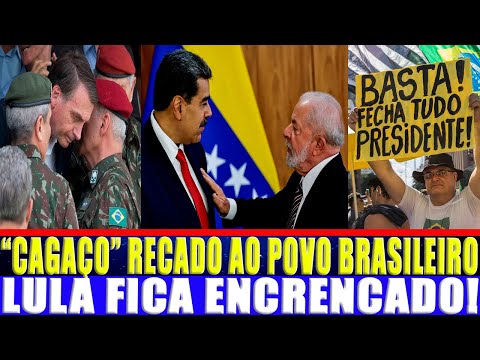 MADURO MANDA FORTE RECADO AO POVO BRASILEIRO E LULA NÃO CONSEGUE ESCONDER! O MUNDO ACABA COM MADURO