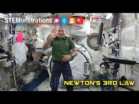 STEMonstrations: Newton's Third Law of Motion - YouTube