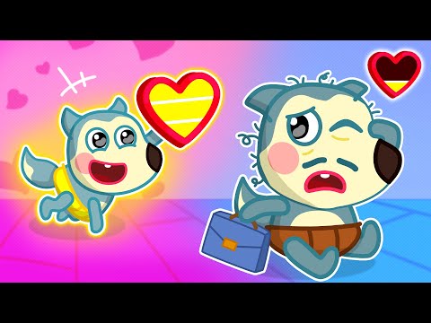 Working Working 👨🏼‍💻👩🏽‍💻 Daddy and Baby Song 🎶 Wolfoo Nursery Rhymes & Kids Songs
