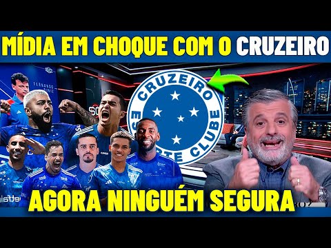 IMPRENSA DE TODO BRASIL ENCANTADA COM O CRUZEIRO ! "TÁ UMA MÁQUINA"