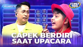 BIKIN HERAN!! Malka Kerap Pegal Saat Upacara?! I Family 100 I (3/3)