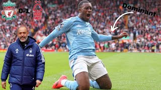 Nottingham Forest BEAT Liverpool at ANFIELD!!