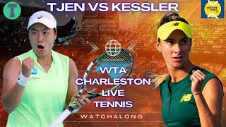 Janice Tjen vs McCartney Kessler | Charleston Open Round 2 | LIVE Tennis Watchalong