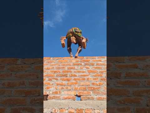 "A brick went through my legs, my eyes stopped!"