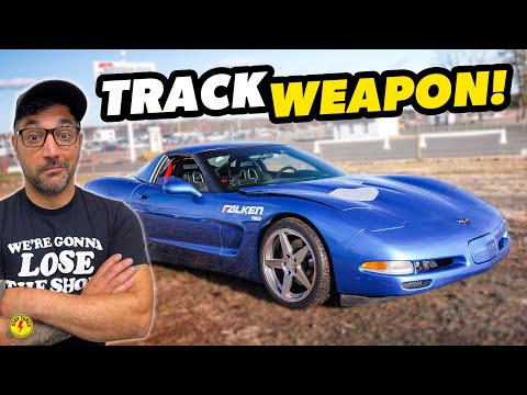 I FINALLY Get My Box-Truck Powered C5 Corvette on Track!