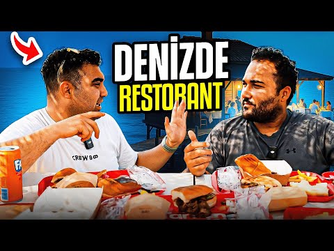 DENİZİN ORTASINDA RESTORANT AÇTIK! W/ @muratabigf