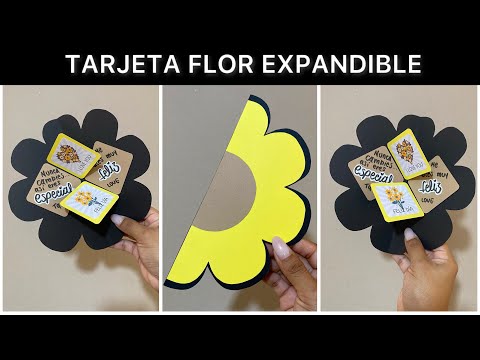 Sorprende con estas FLORES AMARILLAS | Flor amarilla EXPANDIBLE para el 21 de septiembre