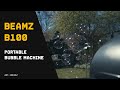 BeamZ B100 Battery Bubble Machine & 1L Bubble Fluid