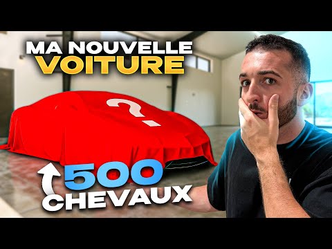 JE DECOUVRE MA NOUVELLE VOITURE 🏎️ ( 550 CHEVAUX🔥)