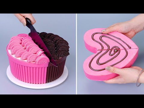 Best Valentine's Day Cake Decorating For Your Darling | Amazing Chocolate Heart Cake Recipes