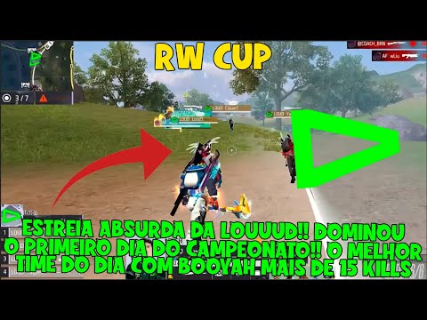 LOUD DOMINA O PRIMEIRO DIA DE RW CUP E AMASSA GERAL!! NGM CLICOU CONTRA, SCCP TBM FAZ DIA SURREAL