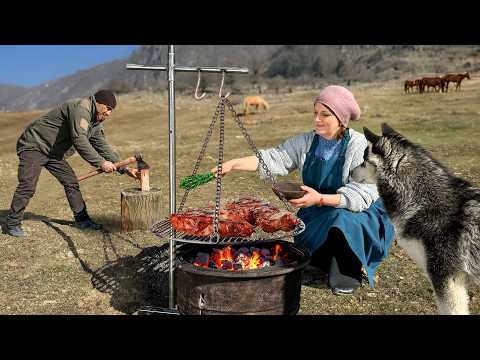 Tomahawk Steak with Cowboy Butter Recipe!