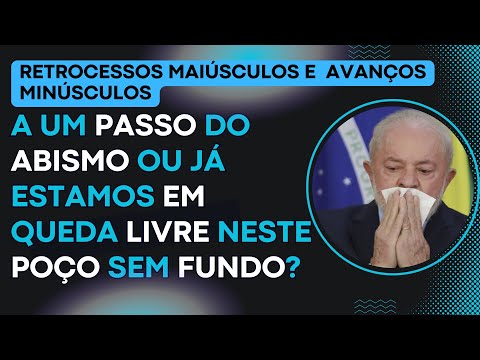 A um passo do abismo ou já estamos em queda livre neste poço sem fundo?