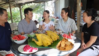 V459. Luộc gà theo cách này da vàng thịt thơm ngon khó cưỡng
