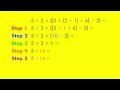 Order of Operations and Symbols