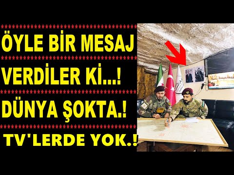 ÖYLE BİR MESAJ VERDİLER Kİ...! İŞTE HALEPTE BÜYÜK SATRANÇ.!