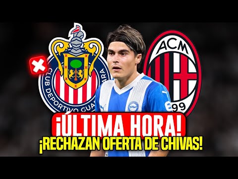 🚨ULTIMA HORA CHIVAS! ADIOS A LUKA ROMERO ¡RECHAZAN A CHIVAS! | RUMORES CHIVAS 2025