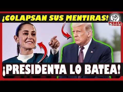 ¡TENGAN PARA QUE APRENDAN! PRESIDENTA SIENTA A DONALD TRUMP EN VIVO