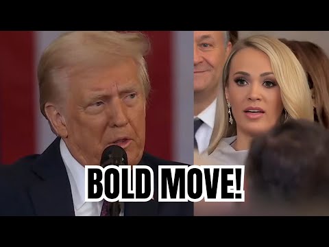 Carrie Underwood's UNEXPECTED Donald Trump Inauguration Moment