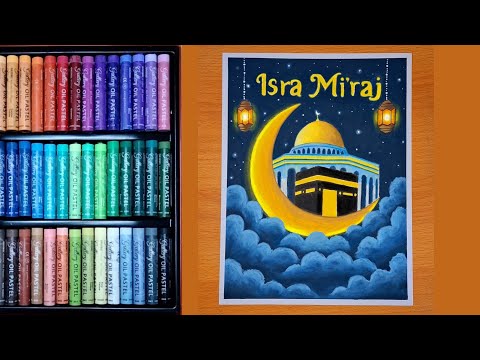 Menggambar Tema Isra Mi'raj