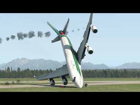 B747 Saves Flight After Engine Failure at 35,000 Feet | XP12