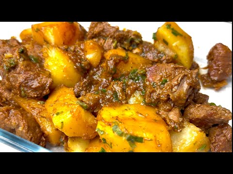 Essa CARNE DE PANELA COM BATATA vai ser TORNAR SUA FAVORITA - TÃO SUCULENTA que DESMANCHA NA BOCA!