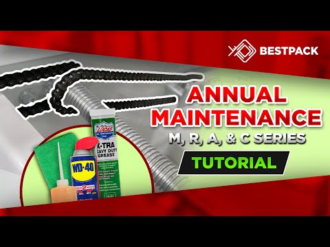 Annual Maintenance For M, R, A, & C-Series Machines